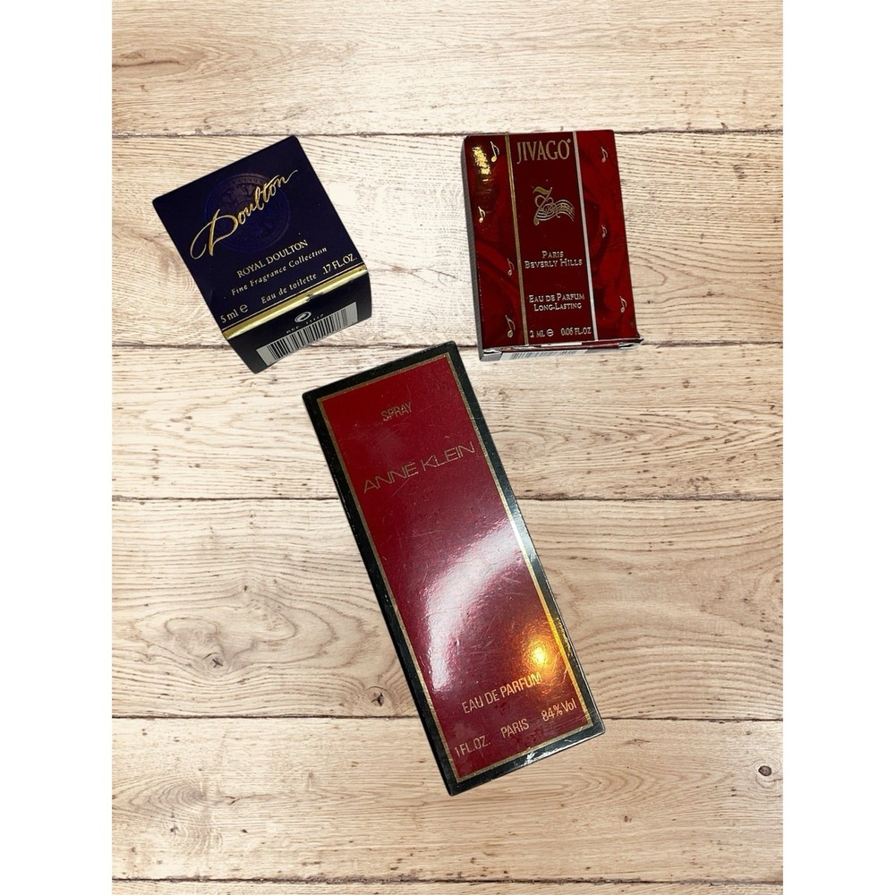 New Perfume Lot Anne Klein Jivago‎ Doulton